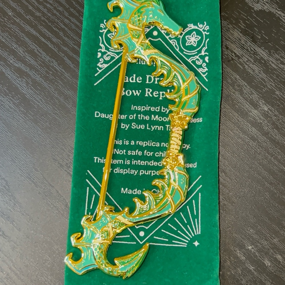 Jade dragon bow replica